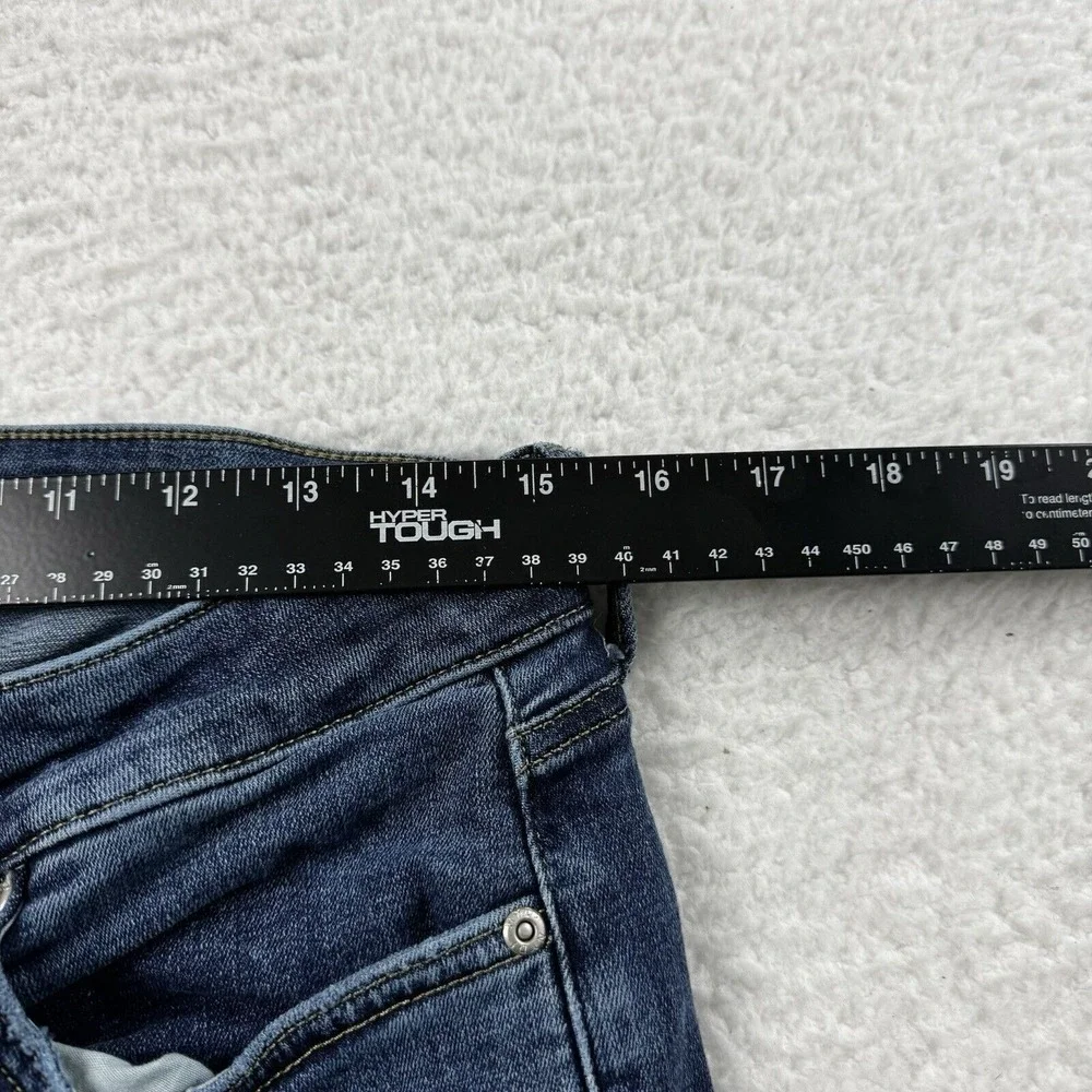 NYDJ Jeans Women's‎ 31 Blue Marilyn Straight Stretch Mid Rise Medium Wash Denim - Picture 5 of 10